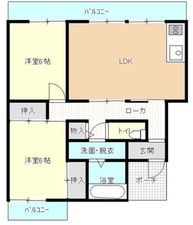 静岡県藤枝市駅前2丁目【マンション】の間取り