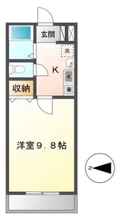 静岡県藤枝市田沼3丁目【マンション】の間取り