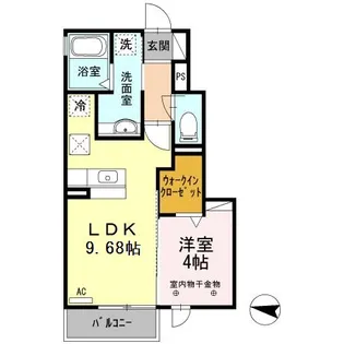 静岡県焼津市大村2丁目【アパート】の間取り