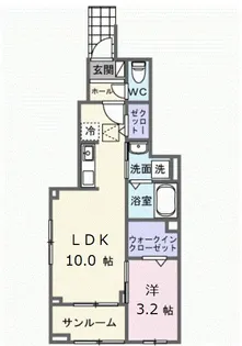 静岡県藤枝市志太4丁目【アパート】の間取り