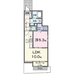 静岡県藤枝市志太2丁目【アパート】の間取り