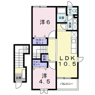 大門【2階】の間取り