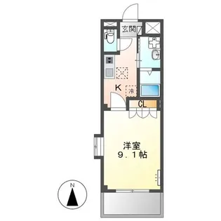 静岡県島田市金谷泉町【アパート】の間取り