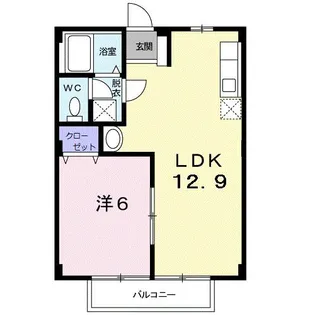 静岡県焼津市三ケ名【アパート】の間取り