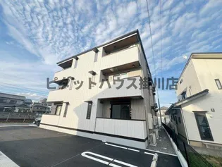 静岡県磐田市二之宮【アパート】の外観