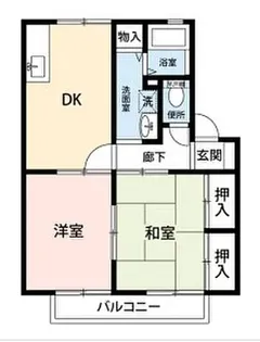 ロイヤルガーデンC【2階】の間取り