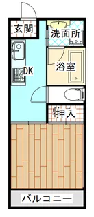 イーストコーポ【5階】の間取り
