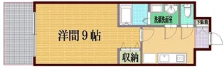 ラヴィナスアテンコート【603号室】の間取り