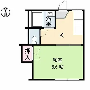 コーポ小林【1階】の間取り
