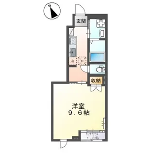 Trianon.K(トリアノン ケー)【1階】の間取り