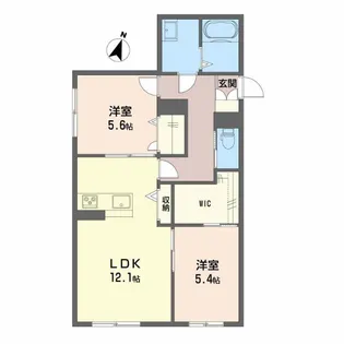 Noce堂形【2階】の間取り
