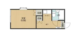 コーポ夢ヶ丘【103号室】の間取り