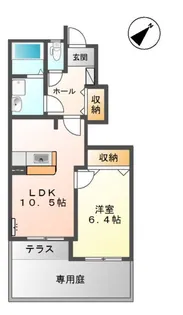 シェリール【1階】の間取り