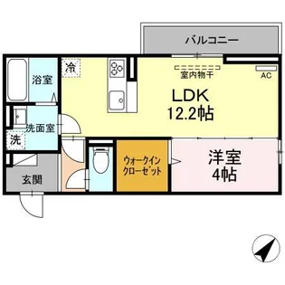 ヴェルデュール【3階】の間取り