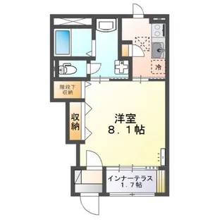 ソラスタ【1階】の間取り