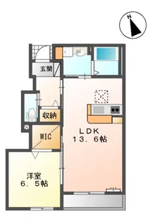 ブランシェ monet【1階】の間取り