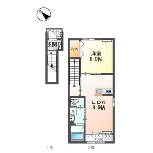 F・I・D【2階】の間取り