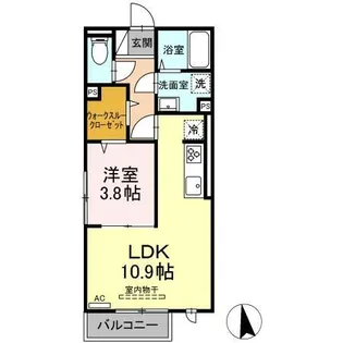 ルーチェ【2階】の間取り