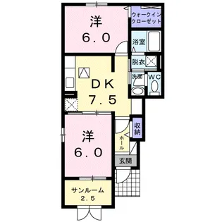 ドリームサイドⅢ【1階】の間取り