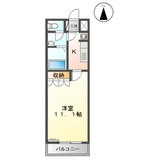 プランドール【1階】の間取り