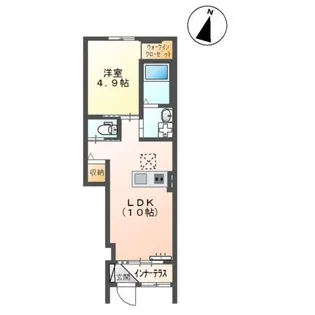 プエンテ【1階】の間取り