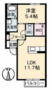 Un・Cygne【2階】の間取り