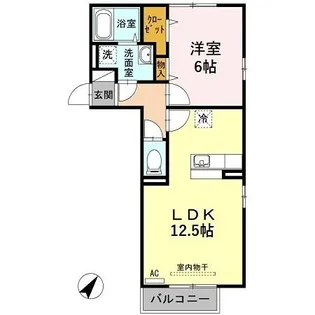 サンモール・都VI【2階】の間取り