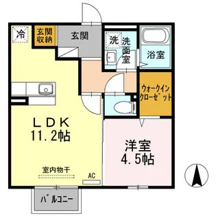 スライヴ【2階】の間取り