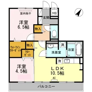 エリタージュ・K【3階】の間取り