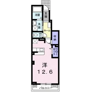 セレーノ YUMACHI【1階】の間取り