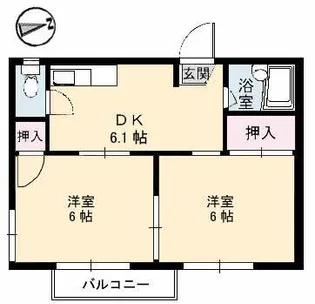 ドミール・コーダ【1階】の間取り