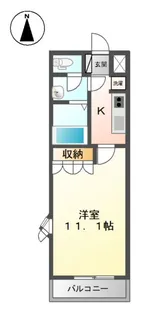 プランドール【2階】の間取り