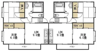 メイプルファーム【602号室】の間取り