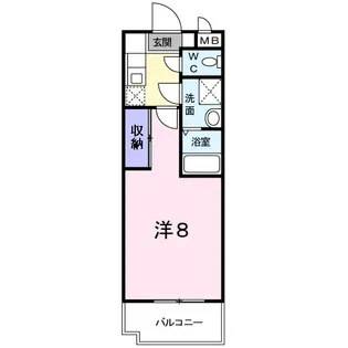 SUNNYコア・T2【1階】の間取り