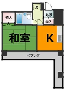 レジデンスアービジョン【3階】の間取り