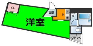 クレセール花の木【2階】の間取り