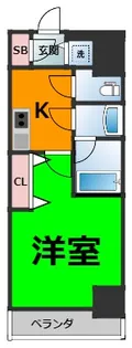 ブランシエスタ東別院【6階】の間取り