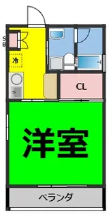 リバーフロントレジデンス【5階】の間取り