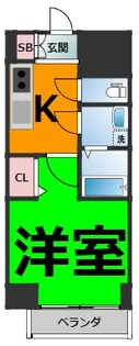エスリード名古屋東別院【7階】の間取り