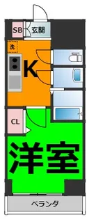 アステリ鶴舞ディオ【8階】の間取り