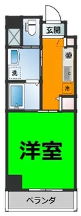 ワイズタワー新栄【6階】の間取り