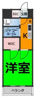 ラグゼナ上前津【6階】の間取り