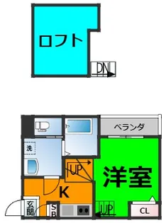PRENDRE黒川【1階】の間取り