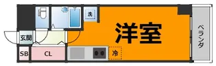 アクセス高辻【5階】の間取り