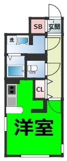 LUORE城西【3階】の間取り