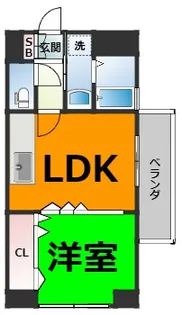 FILL SHINE【5階】の間取り