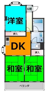 アネックス栄【2階】の間取り