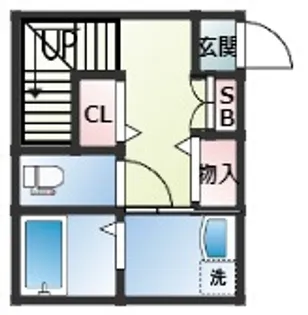 フォレストヒルズ【1階】の間取り