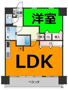 ライオンズマンション浅間町南【11階】の間取り