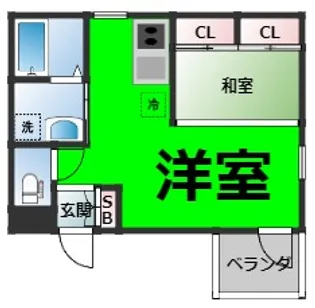 RadIAnce庄内通【3階】の間取り